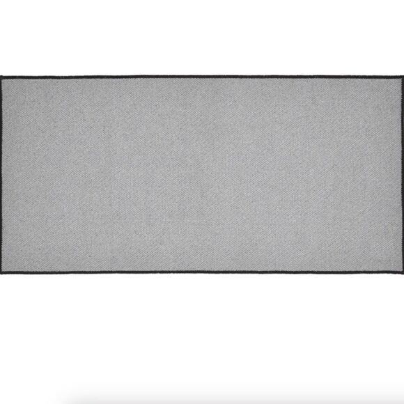 Farmhouse Buffalo Plaid Rug Black White Classic Floor Mat Country Primitive - Picture 3 of 4